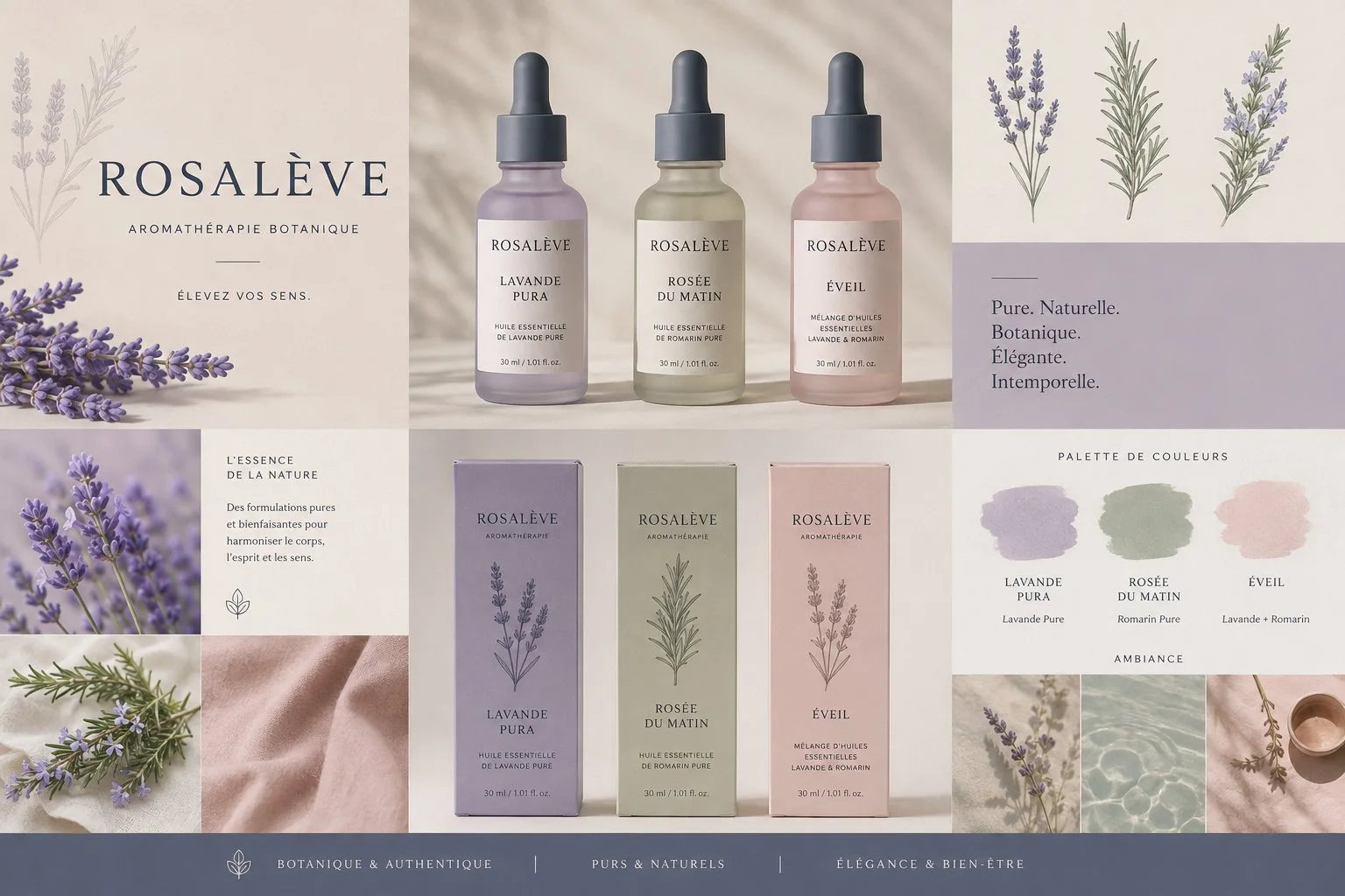 Rosalève™ — Visual direction